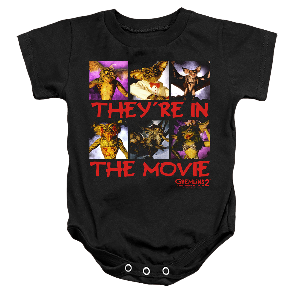 Gremlins In The Movie - Baby Bodysuit Baby Bodysuit Gremlins   