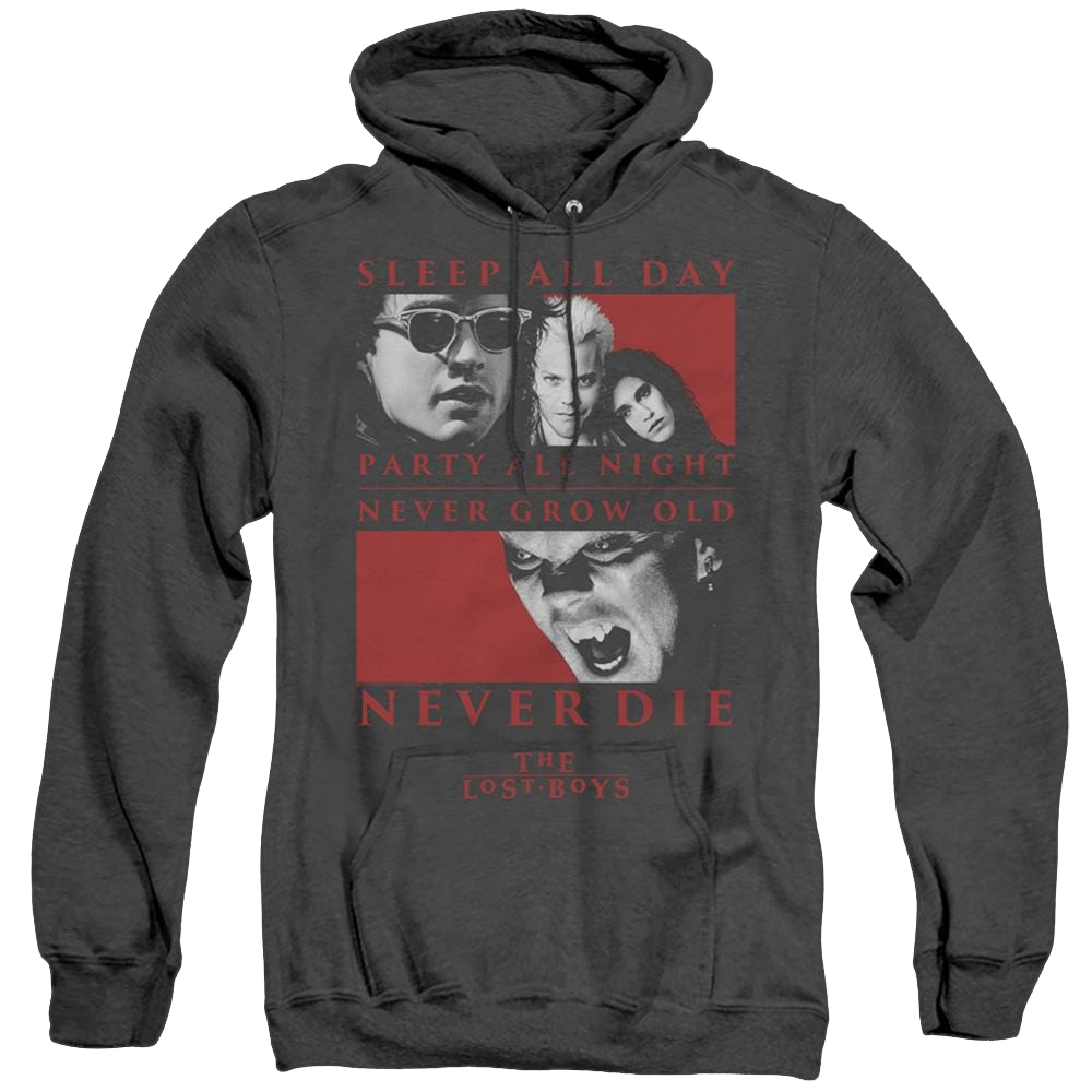 Lost Boys, The Never Die - Heather Pullover Hoodie Heather Pullover Hoodie Lost Boys   