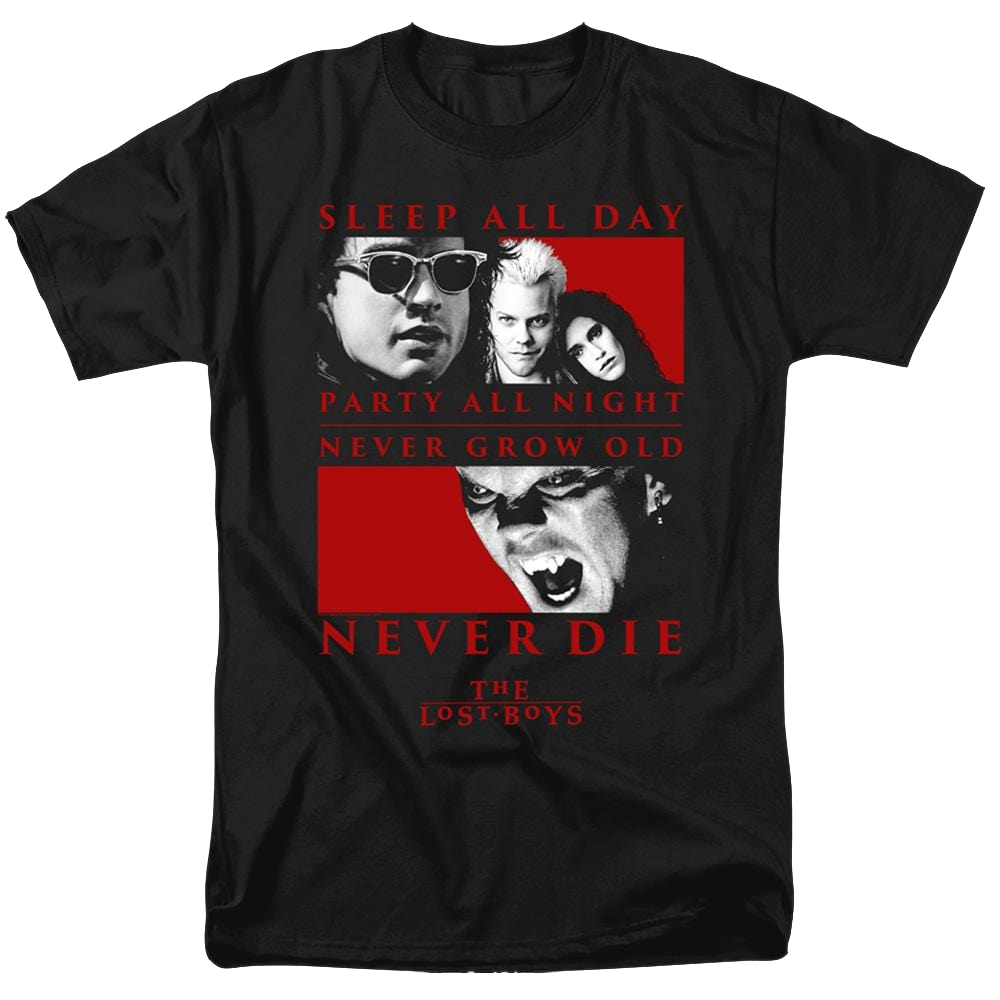 Lost Boys, The Never Die - Men's Regular Fit T-Shirt Men's Regular Fit T-Shirt Lost Boys   