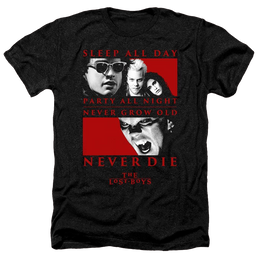 Lost Boys, The Never Die - Men's Heather T-Shirt Men's Heather T-Shirt Lost Boys   