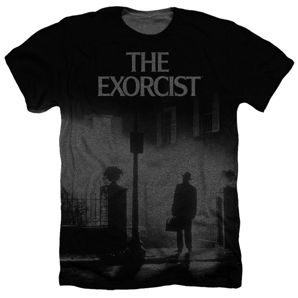Exorcist, The Exorcist Poster - Men's All-Over Heather T-Shirt Men's All-Over Heather T-Shirt Exorcist   