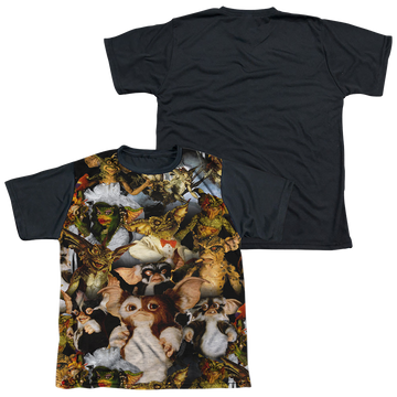 Pack Of Gremlins youth black back t-shirt for ages 8 to 12