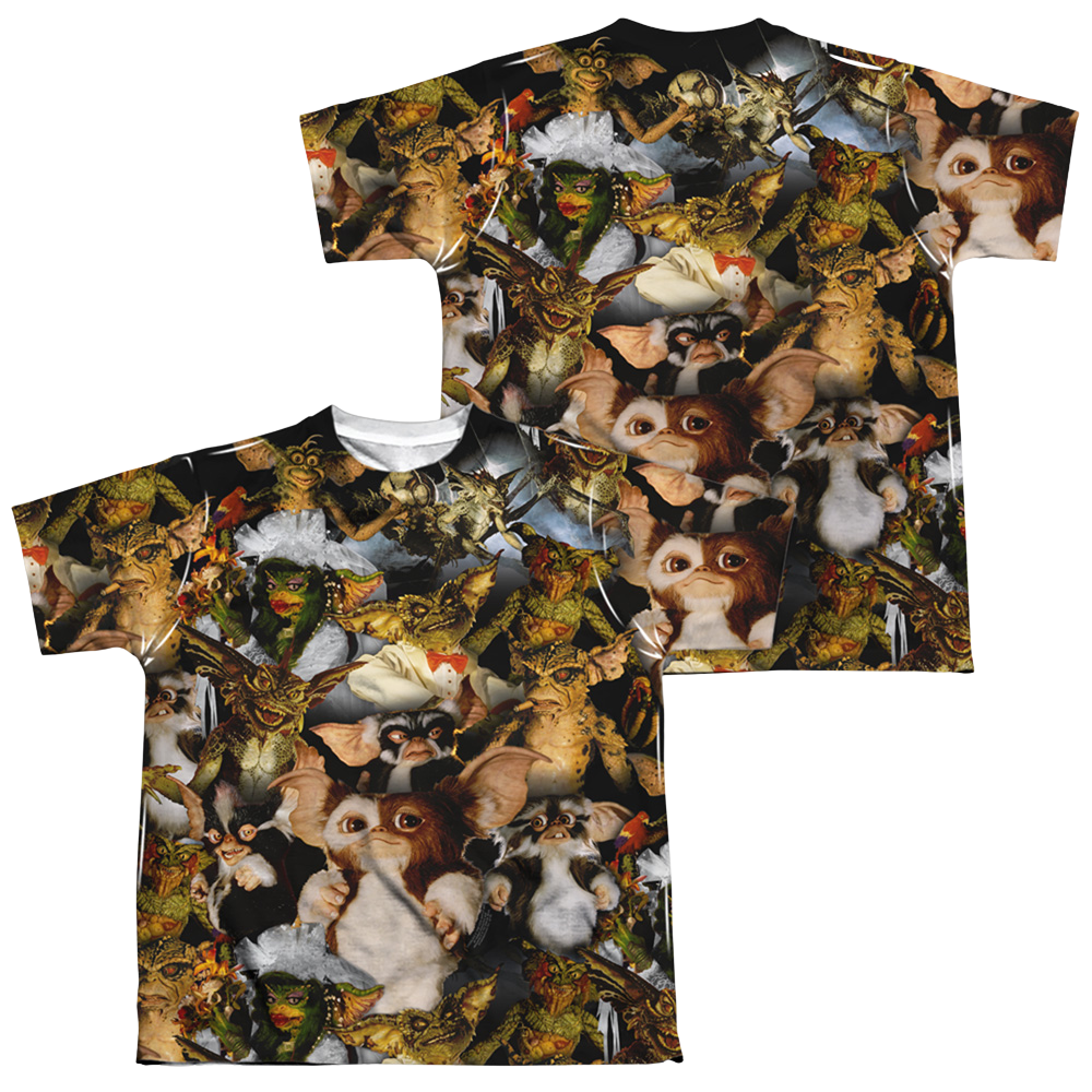 Gremlins Pack Of Gremlins - Youth All-Over Print T-Shirt Youth All-Over Print T-Shirt (Ages 8-12) Gremlins   
