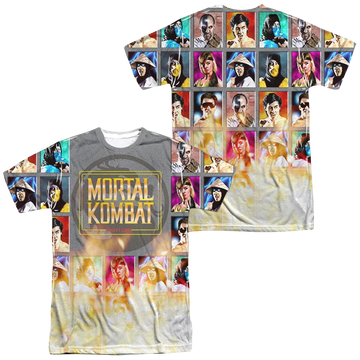Mortal Kombat Choose Your Fighter - Men's All-Over Print T-Shirt Men's All-Over Print T-Shirt Mortal Kombat   