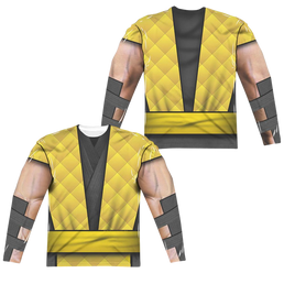 Mortal Kombat Scorpion Outfit - Men's All-Over Print Long Sleeve Men's All-Over Print Long Sleeve Mortal Kombat   