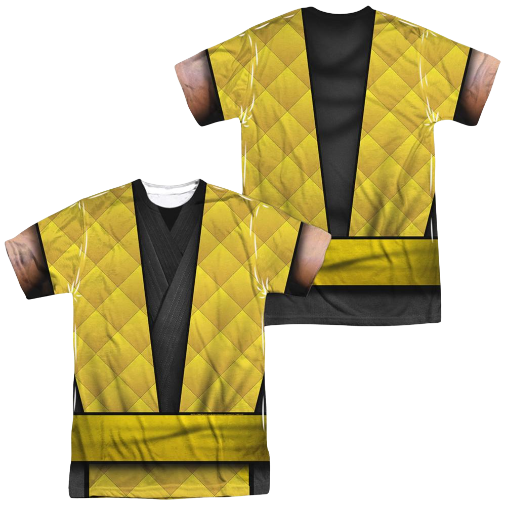 Mortal Kombat Scorpion Outfit - Men's All-Over Print T-Shirt Men's All-Over Print T-Shirt Mortal Kombat   