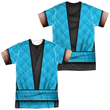 Mortal Kombat Sub Zero Outfit - Men's All-Over Print T-Shirt Men's All-Over Print T-Shirt Mortal Kombat   
