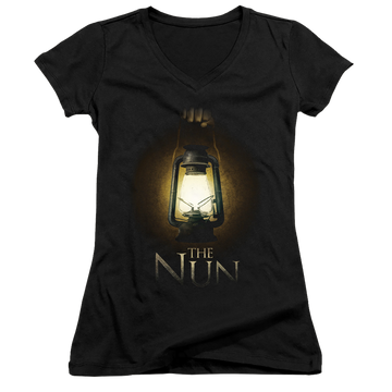 Nun, The Lantern - Juniors V-Neck T-Shirt Juniors V-Neck T-Shirt NUN   