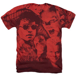 Lost Boys, The Struggle - Men's All-Over Heather T-Shirt Men's All-Over Heather T-Shirt Lost Boys   