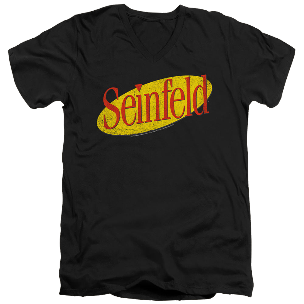 Seinfeld Seinfeld Logo - Men's V-Neck T-Shirt Men's V-Neck T-Shirt Seinfeld   