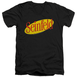 Seinfeld Seinfeld Logo - Men's V-Neck T-Shirt Men's V-Neck T-Shirt Seinfeld   