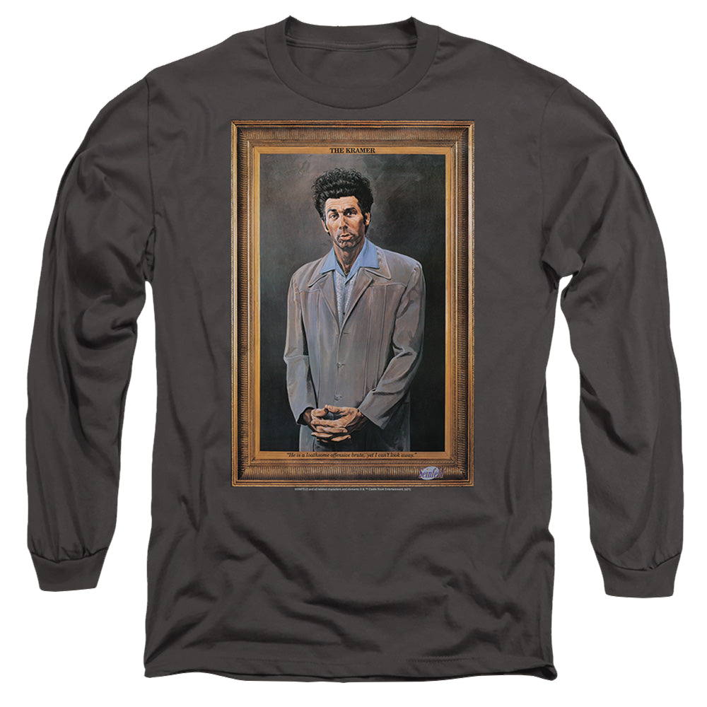 Seinfeld Kramer Portrait - Men's Long Sleeve T-Shirt Men's Long Sleeve T-Shirt Seinfeld   