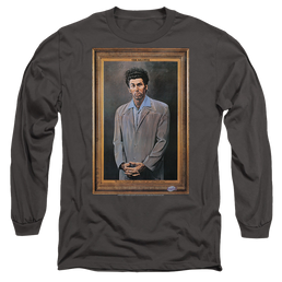 Seinfeld Kramer Portrait - Men's Long Sleeve T-Shirt Men's Long Sleeve T-Shirt Seinfeld   