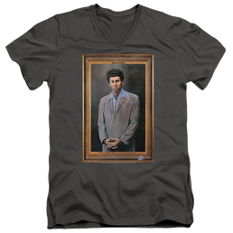 Seinfeld Kramer Portrait - Men's V-Neck T-Shirt Men's V-Neck T-Shirt Seinfeld   