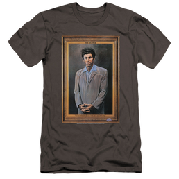 Seinfeld Kramer Portrait - Men's Premium Slim Fit T-Shirt Men's Premium Slim Fit T-Shirt Seinfeld   