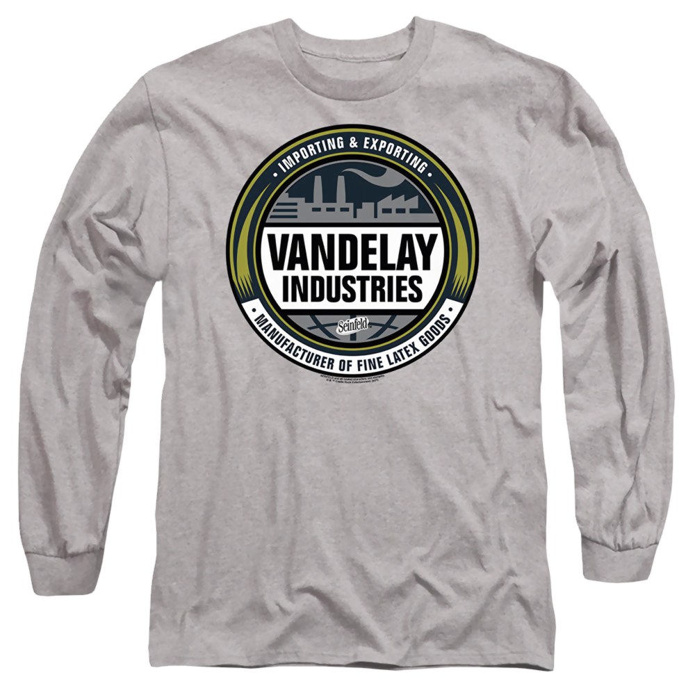 Seinfeld Vendelay Logo - Men's Long Sleeve T-Shirt Men's Long Sleeve T-Shirt Seinfeld   