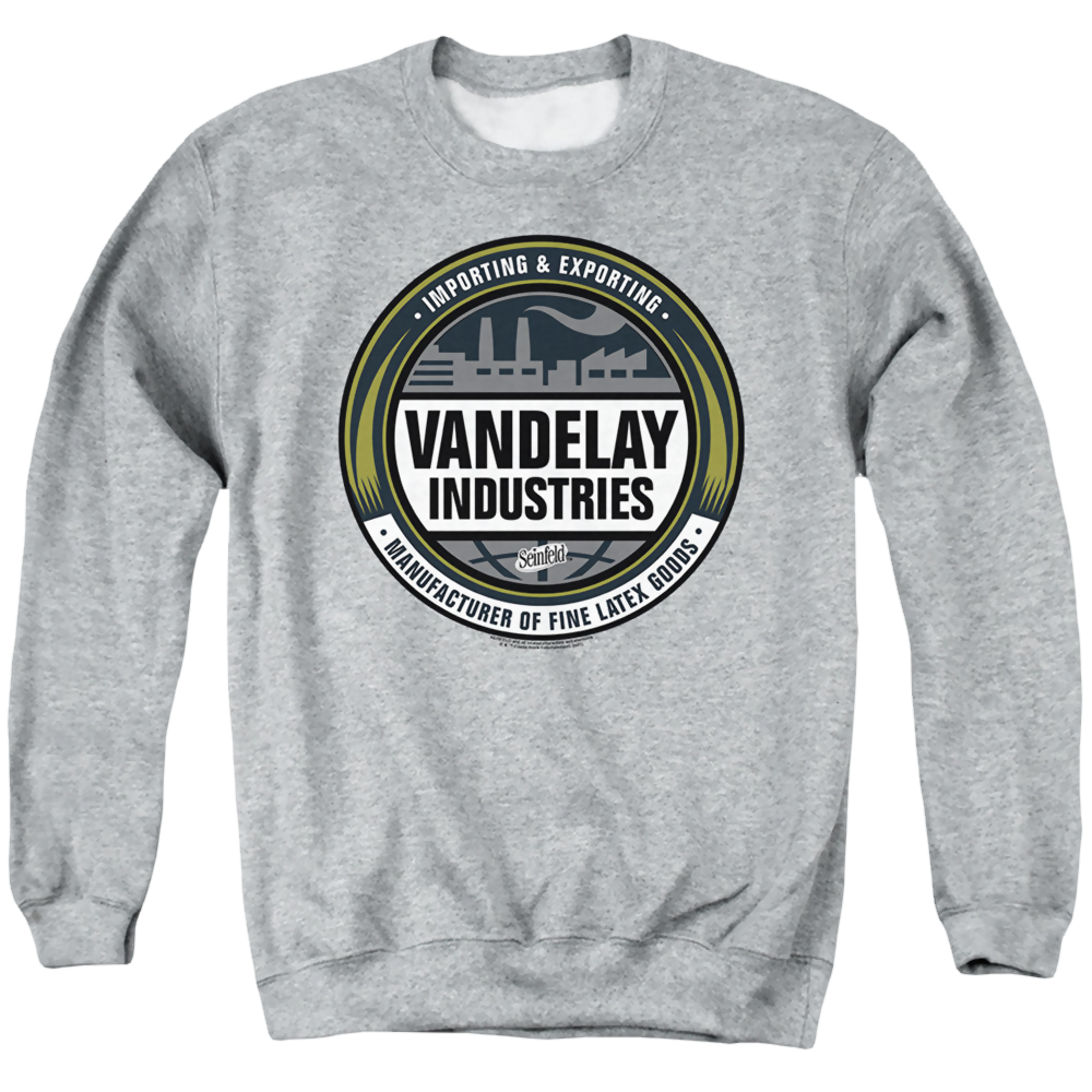 Seinfeld Vendelay Logo - Men's Crewneck Sweatshirt Men's Crewneck Sweatshirt Seinfeld   