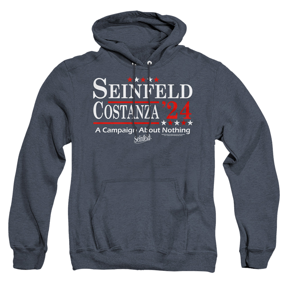 Seinfeld Election Tee - Heather Pullover Hoodie Heather Pullover Hoodie Seinfeld   