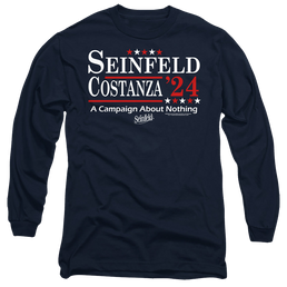 Seinfeld Election Tee - Men's Long Sleeve T-Shirt Men's Long Sleeve T-Shirt Seinfeld   