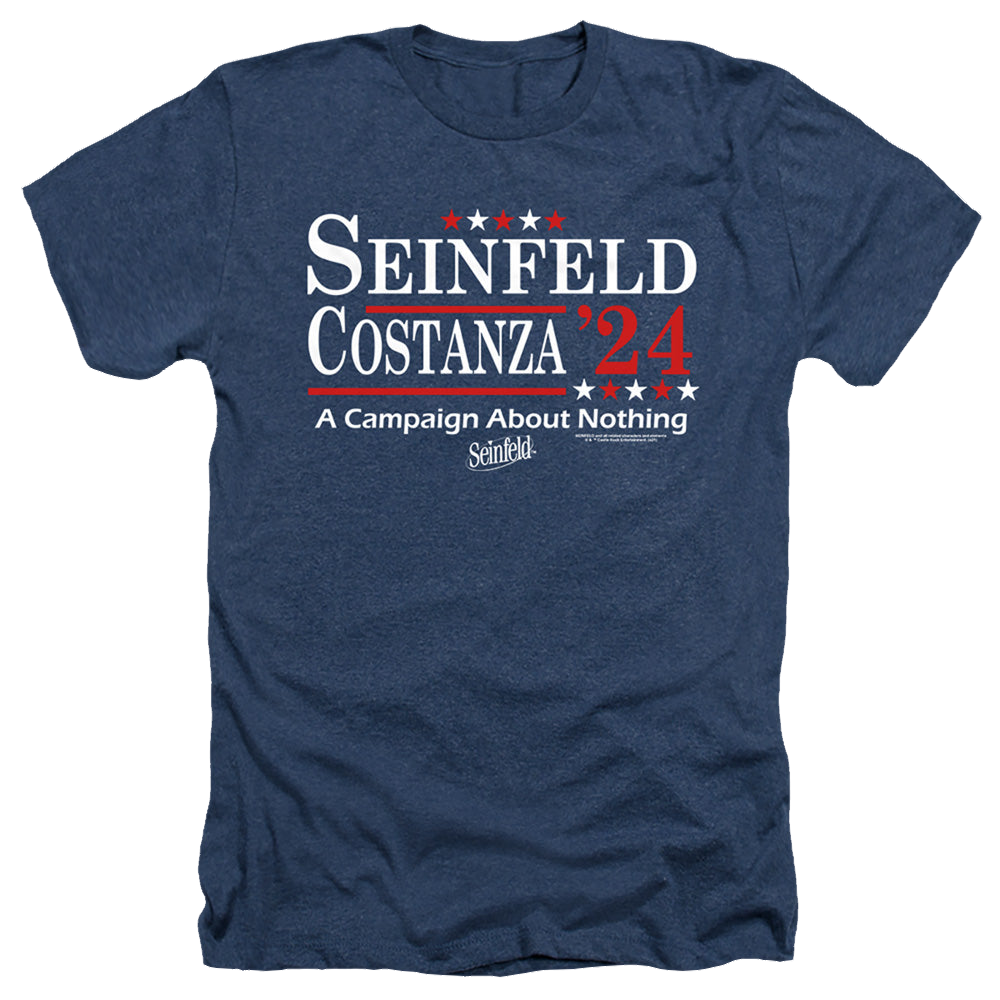 Seinfeld Election Tee - Men's Heather T-Shirt Men's Heather T-Shirt Seinfeld   