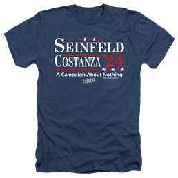 Seinfeld Election Tee - Men's Heather T-Shirt Men's Heather T-Shirt Seinfeld   