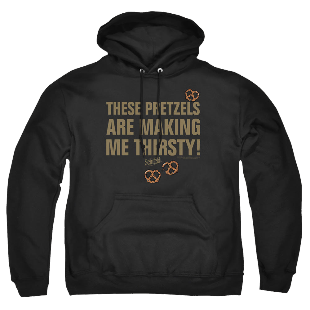 Seinfeld Pretzels Thirsty - Pullover Hoodie Pullover Hoodie Seinfeld   
