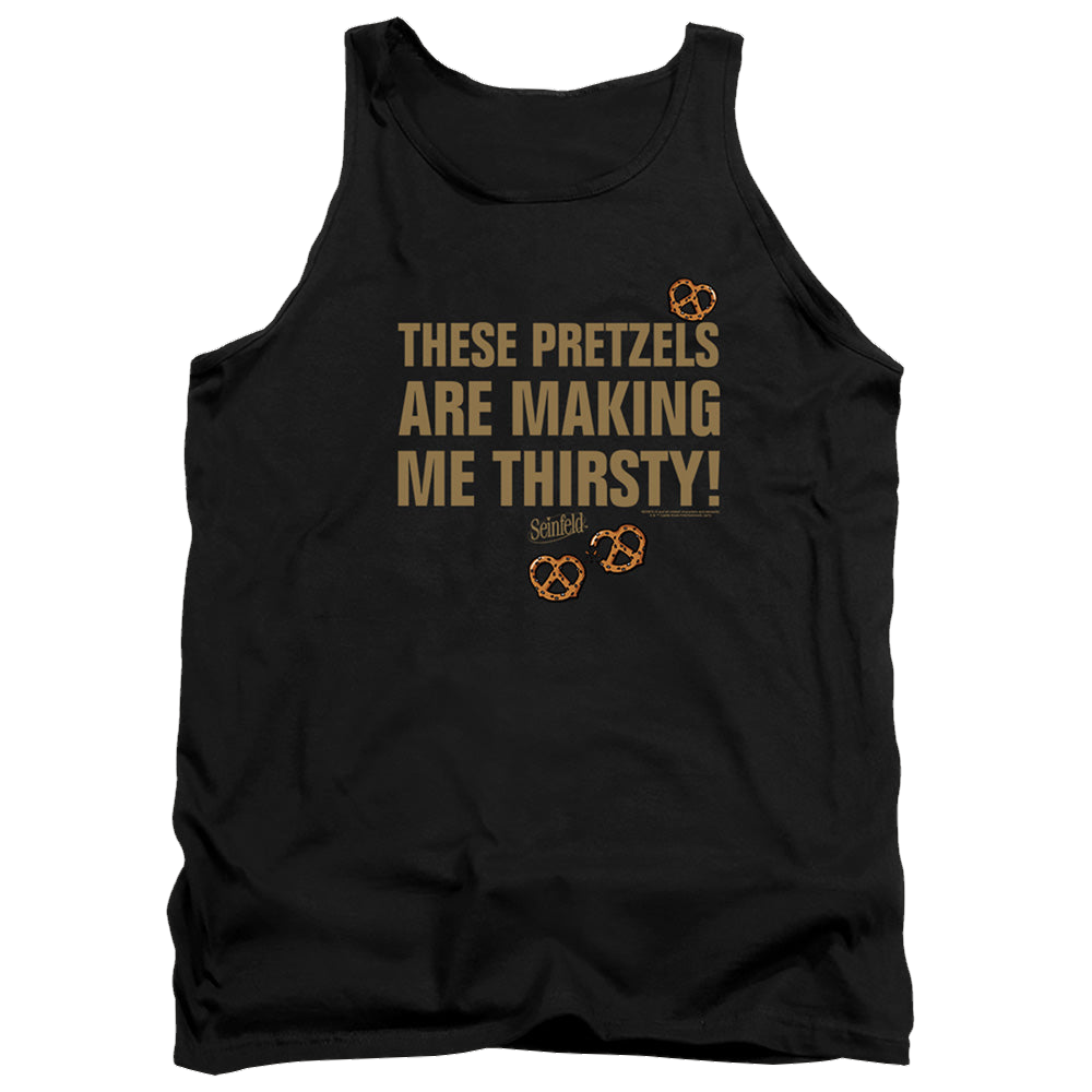 Seinfeld Pretzels Thirsty - Men's Tank Top Men's Tank Seinfeld   