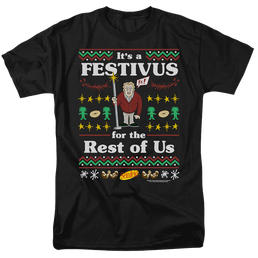 Seinfeld Festive Festivus - Men's Regular Fit T-Shirt Men's Regular Fit T-Shirt Seinfeld   