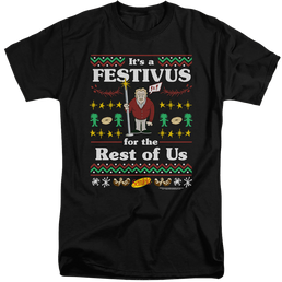 Seinfeld Festive Festivus - Men's Tall Fit T-Shirt Men's Tall Fit T-Shirt Seinfeld   