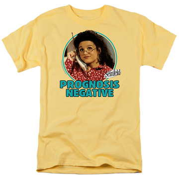 Banana men's regular fit t-shirt with Seinfeld Elaine Phone graphic