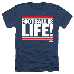 Ted Lasso Football Is Life - Men's Heather T-Shirt Men's Heather T-Shirt Ted Lasso   