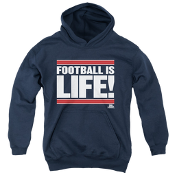 Ted Lasso Football Is Life - Youth Hoodie Youth Hoodie (Ages 8-12) Ted Lasso   