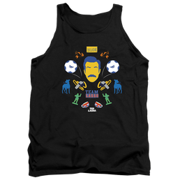 Ted Lasso Ted Lasso Icon Collage - Men's Tank Top Men's Tank Ted Lasso   