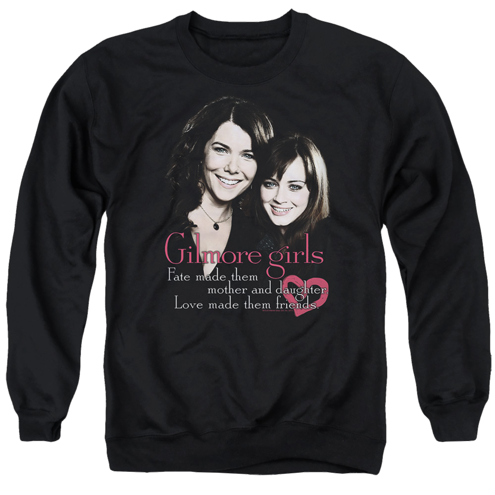 Gilmore Girls Title - Men's Crewneck Sweatshirt Men's Crewneck Sweatshirt Gilmore Girls   