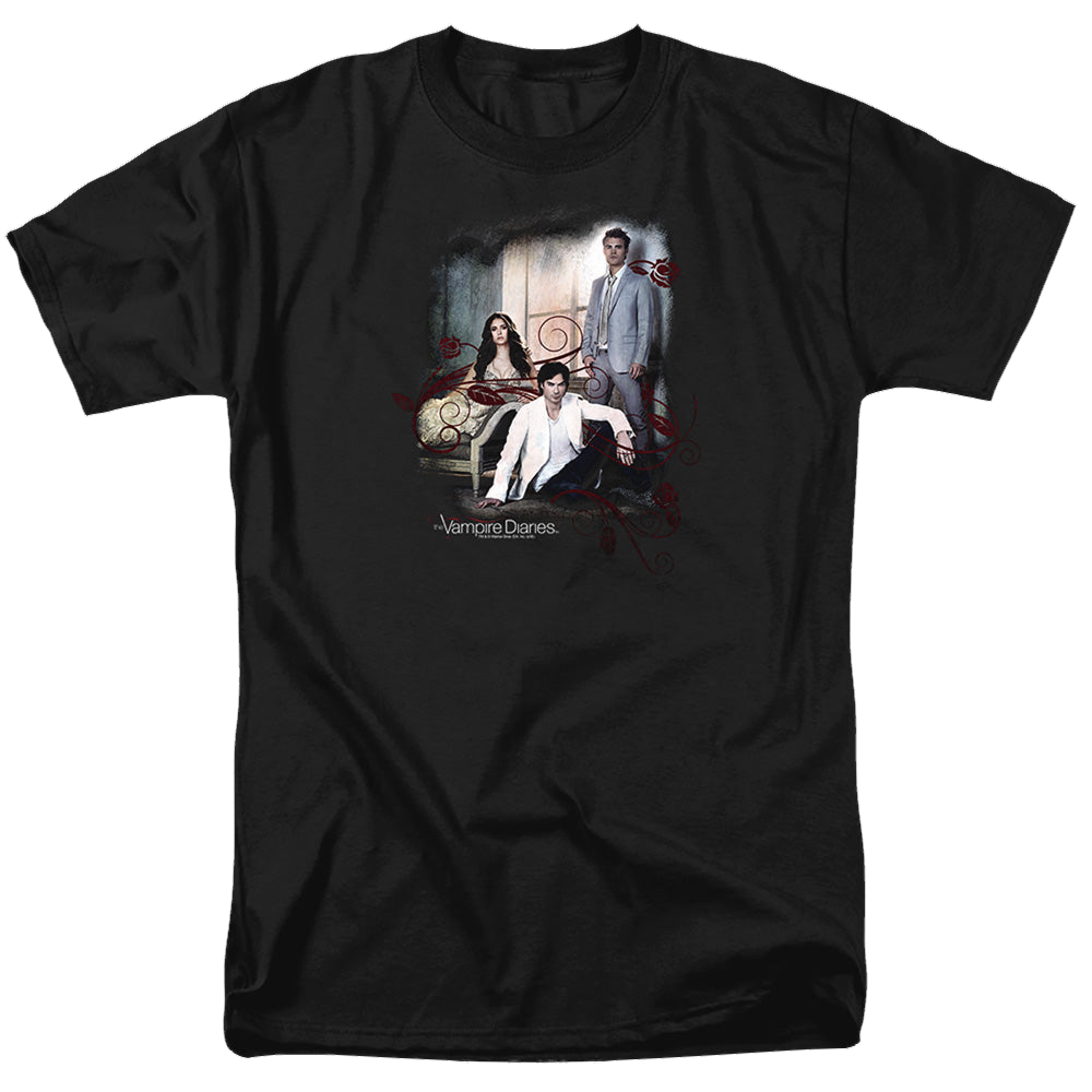 Vampire Diaries, The 3 + 1 - Men's Regular Fit T-Shirt Men's Regular Fit T-Shirt The Vampire Diaries   