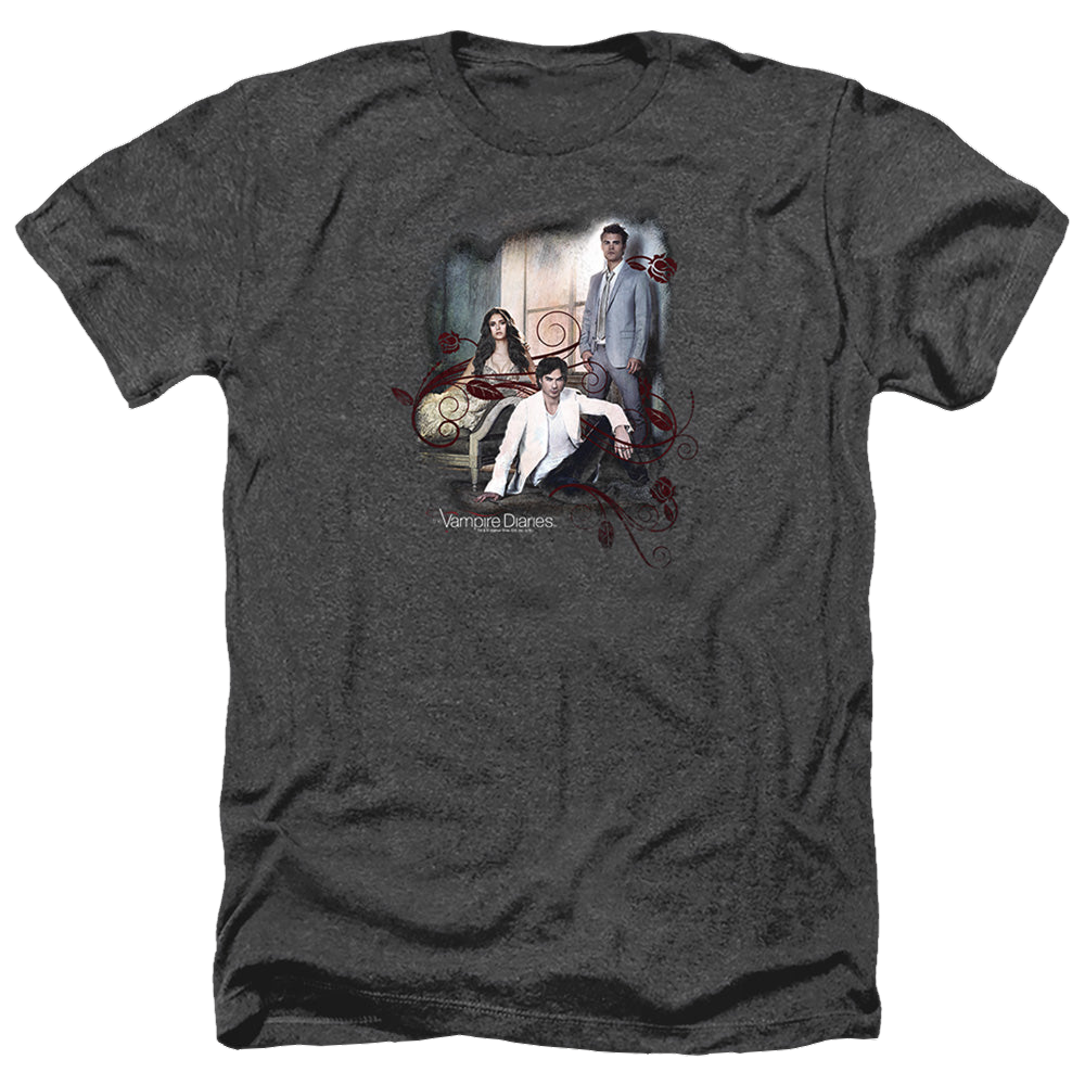 Vampire Diaries, The 3 + 1 - Men's Heather T-Shirt Men's Heather T-Shirt The Vampire Diaries   