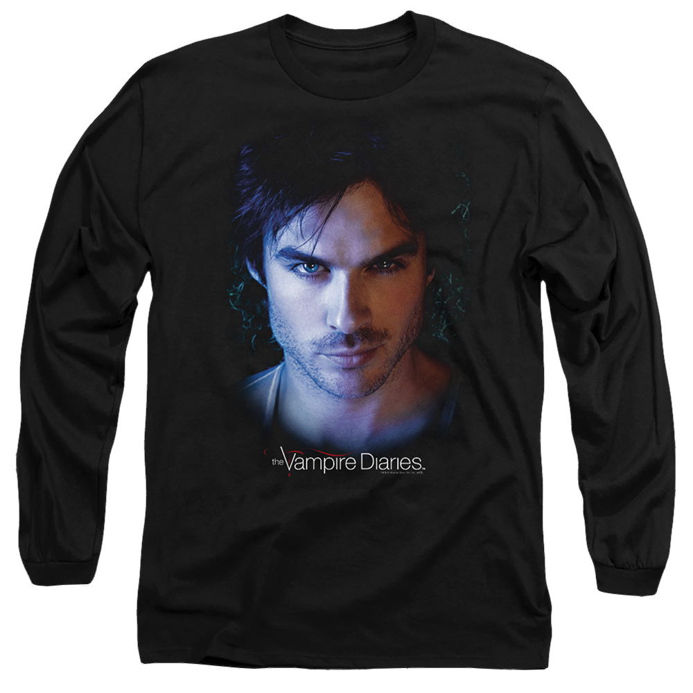 Vampire Diaries, The Damon - Men's Long Sleeve T-Shirt Men's Long Sleeve T-Shirt The Vampire Diaries   