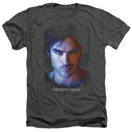 Vampire Diaries, The Damon - Men's Heather T-Shirt Men's Heather T-Shirt The Vampire Diaries   