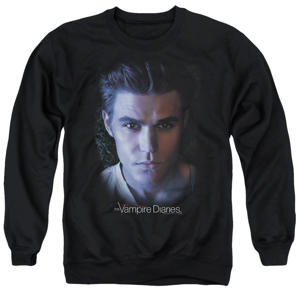 Vampire Diaries, The Stefan - Men's Crewneck Sweatshirt Men's Crewneck Sweatshirt The Vampire Diaries   