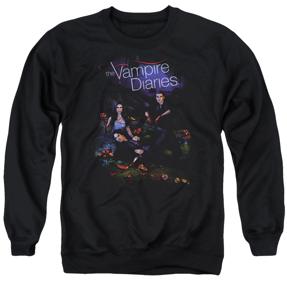 Vampire Diaries, The Tempted - Men's Crewneck Sweatshirt Men's Crewneck Sweatshirt The Vampire Diaries   