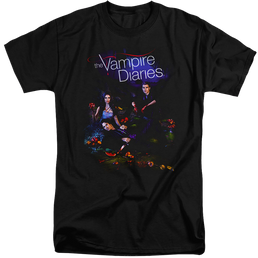Vampire Diaries, The Tempted - Men's Tall Fit T-Shirt Men's Tall Fit T-Shirt The Vampire Diaries   