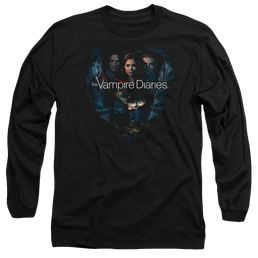 Vampire Diaries, The Hearts Desire - Men's Long Sleeve T-Shirt Men's Long Sleeve T-Shirt The Vampire Diaries   