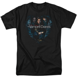 Vampire Diaries, The Hearts Desire - Men's Regular Fit T-Shirt Men's Regular Fit T-Shirt The Vampire Diaries   