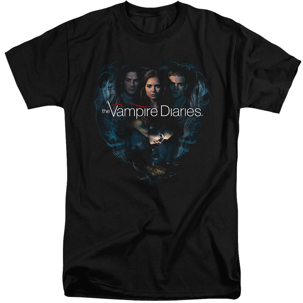 Vampire Diaries, The Hearts Desire - Men's Tall Fit T-Shirt Men's Tall Fit T-Shirt The Vampire Diaries   