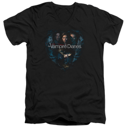 Vampire Diaries, The Hearts Desire - Men's V-Neck T-Shirt Men's V-Neck T-Shirt The Vampire Diaries   