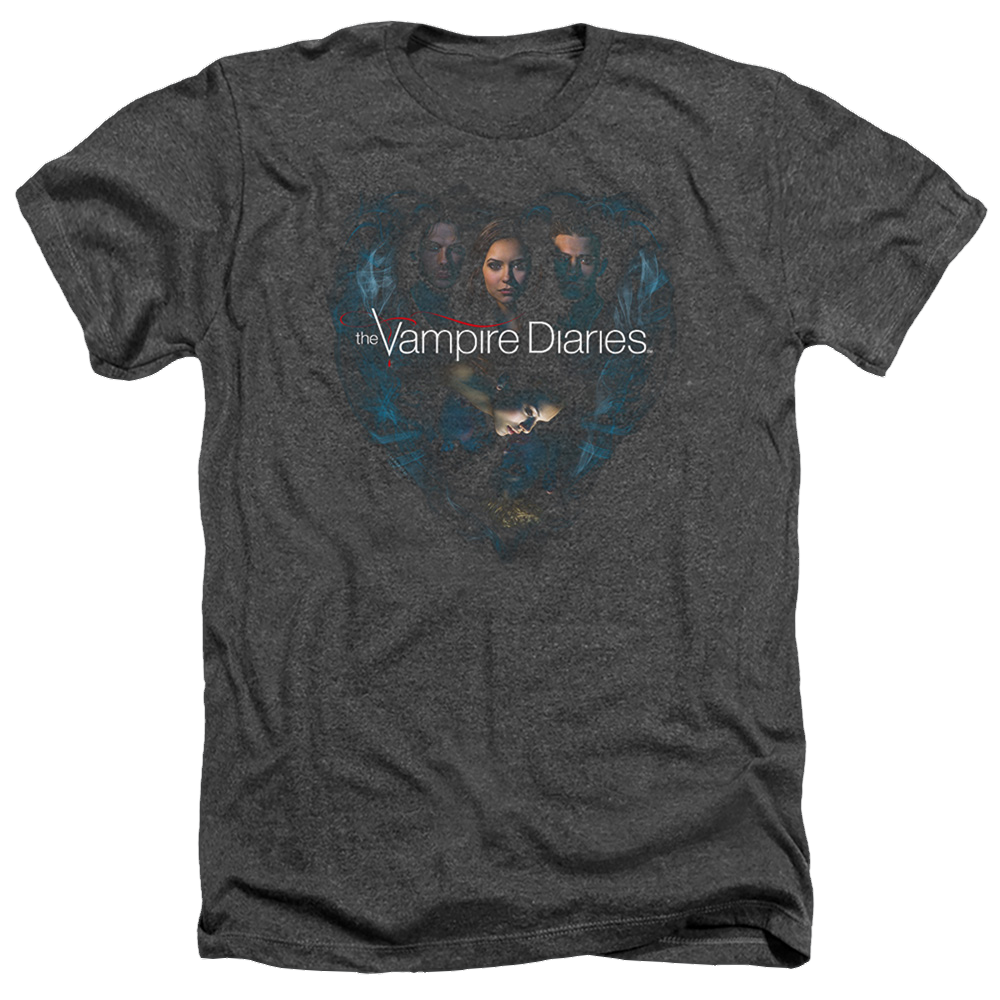 Vampire Diaries, The Hearts Desire - Men's Heather T-Shirt Men's Heather T-Shirt The Vampire Diaries   