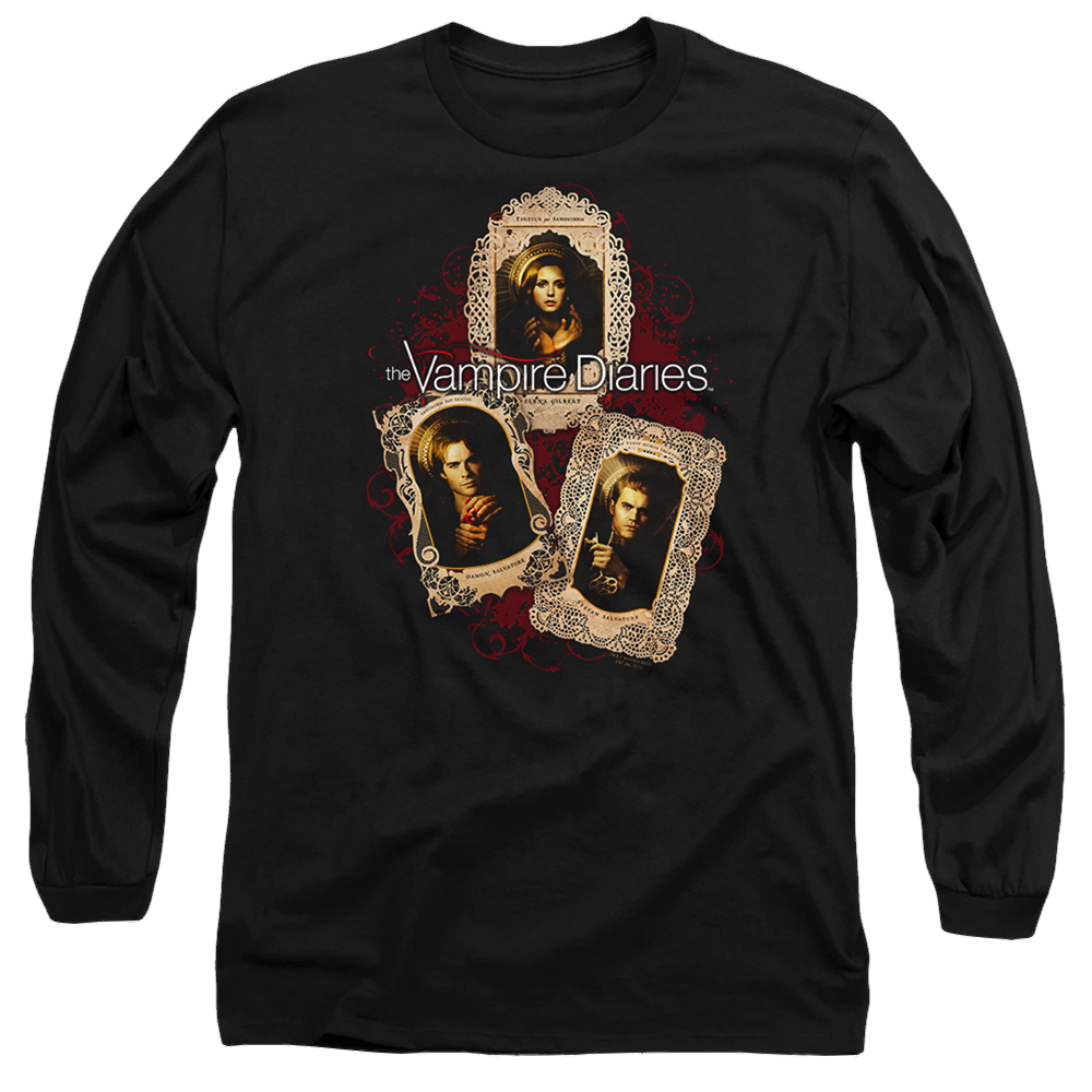 Vampire Diaries, The Holy Cards - Men's Long Sleeve T-Shirt Men's Long Sleeve T-Shirt The Vampire Diaries   