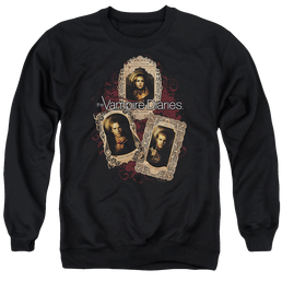 Vampire Diaries, The Holy Cards - Men's Crewneck Sweatshirt Men's Crewneck Sweatshirt The Vampire Diaries   