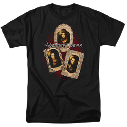 Vampire Diaries, The Holy Cards - Men's Regular Fit T-Shirt Men's Regular Fit T-Shirt The Vampire Diaries   