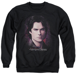 Vampire Diaries, The Compelling - Men's Crewneck Sweatshirt Men's Crewneck Sweatshirt The Vampire Diaries   